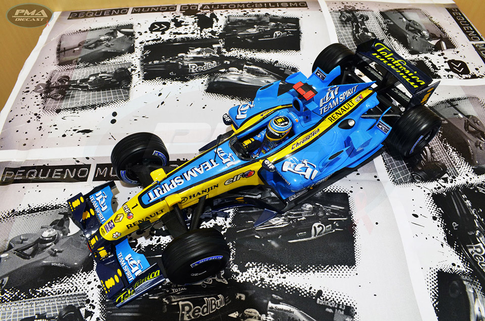 FERNANDO ALONSO 2006 RENAULT R26 1:18